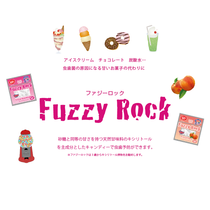 Fuzzy Rock（ファジーロック） レモン味【10パックセット】