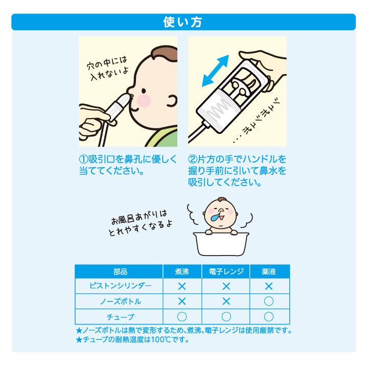 鼻水吸引器「知母時CHIBOJI」 | 株式会社ビタットジャパン